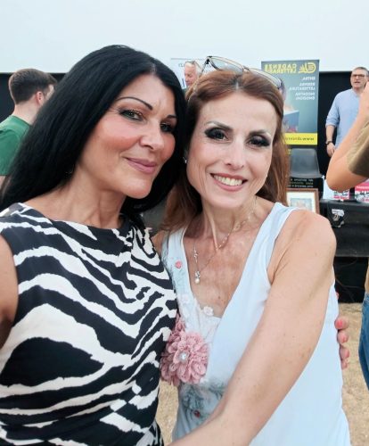 Roma. Cadenze Letterarie: Fellini unisce cinema, psicologia e arte sul Tevere 9 sonia buscemi e Imma Savarese 1
