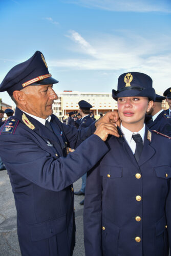 NETTUNO. CERIMONIA CONSEGNA ALAMARI 233° CORSO ALLIEVI AGENTI DELLA POLIZIA DI STATO 1 DSC 9866
