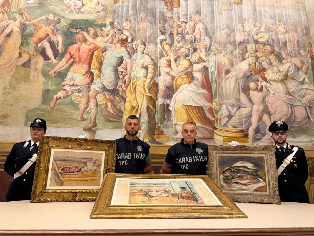 PARMA: RECUPERATE LE PREZIOSE OPERE D’ARTE SOTTRATTE LO SCORSO 23 MARZO dal MUSEO “FONDAZIONE MAGNANI ROCCA” DI TRAVERSETOLO (PR) PARMA: RECUPERATE LE PREZIOSE OPERE D’ARTE SOTTRATTE LO SCORSO 23 MARZO dal MUSEO “FONDAZIONE MAGNANI ROCCA” DI TRAVERSETOLO (PR)