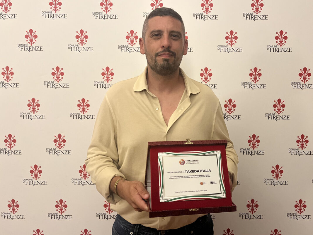 Il Festival di Firenze premia Takeda Italia per il cortometraggio Un’esperienza in più. Il Festival di Firenze premia Takeda Italia per il cortometraggio Un’esperienza in più.