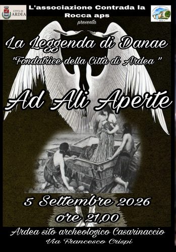 ESTATE ARDEATINA,comunicato stampa 1 settembre 2026 2 Locandina La leggenda di Danae