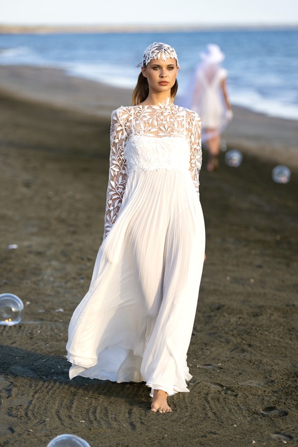 Sunset Fashion Show: moda ed eleganza in spiaggia a Latina 9 chiara valentini atelier 2 photo credits augusto frascatani