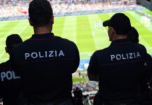 ROMA-ATALANTA: 16 ROMANISTI INTERDETTI DAGLI STADI DOPO SALUTO ROMANO IN CURVA SUD