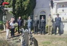 AMATRICE: I CARABINIERI COMMEMORANO IL VICE BRIGADIERE GERARDO CATENA, MEDAGLIA D’ORO AL VALORE CIVILE