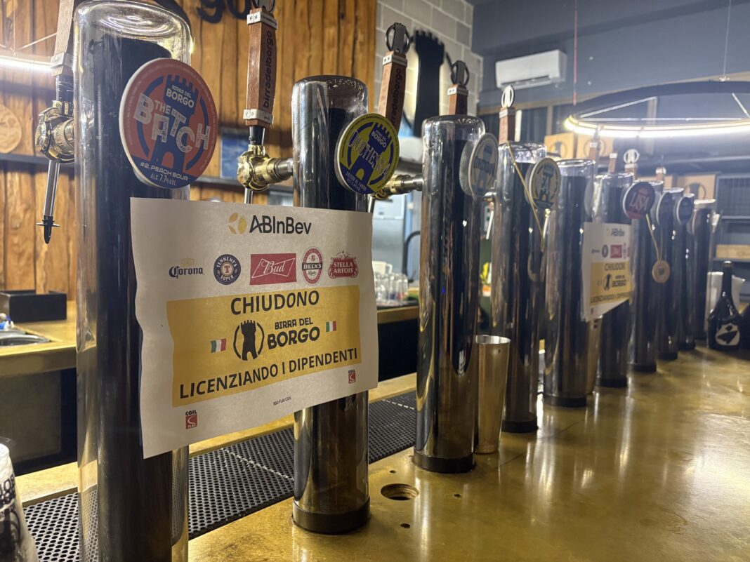 Bancone di Birra Del Borgo