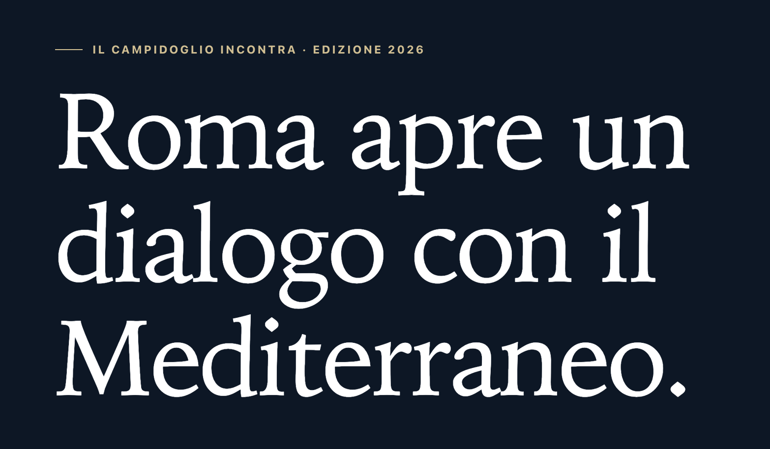 Roma torna a guardare il mare