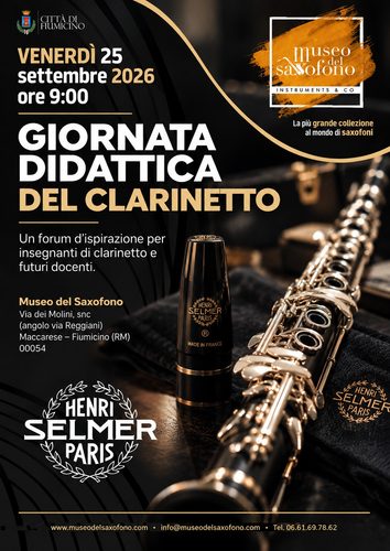 Maccarese. Il clarinetto entra in classe al Museo 1 whatsapp image 2026 09 23 at 09.11.40