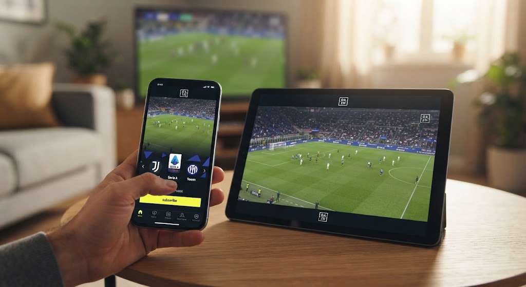 Sport e Calcio: Dazn lancia la maxi promo, abbonamento Serie A a metà prezzo: ecco come funziona e chi può attivarla Sport e Calcio: Dazn lancia la maxi promo, abbonamento Serie A a metà prezzo: ecco come funziona e chi può attivarla