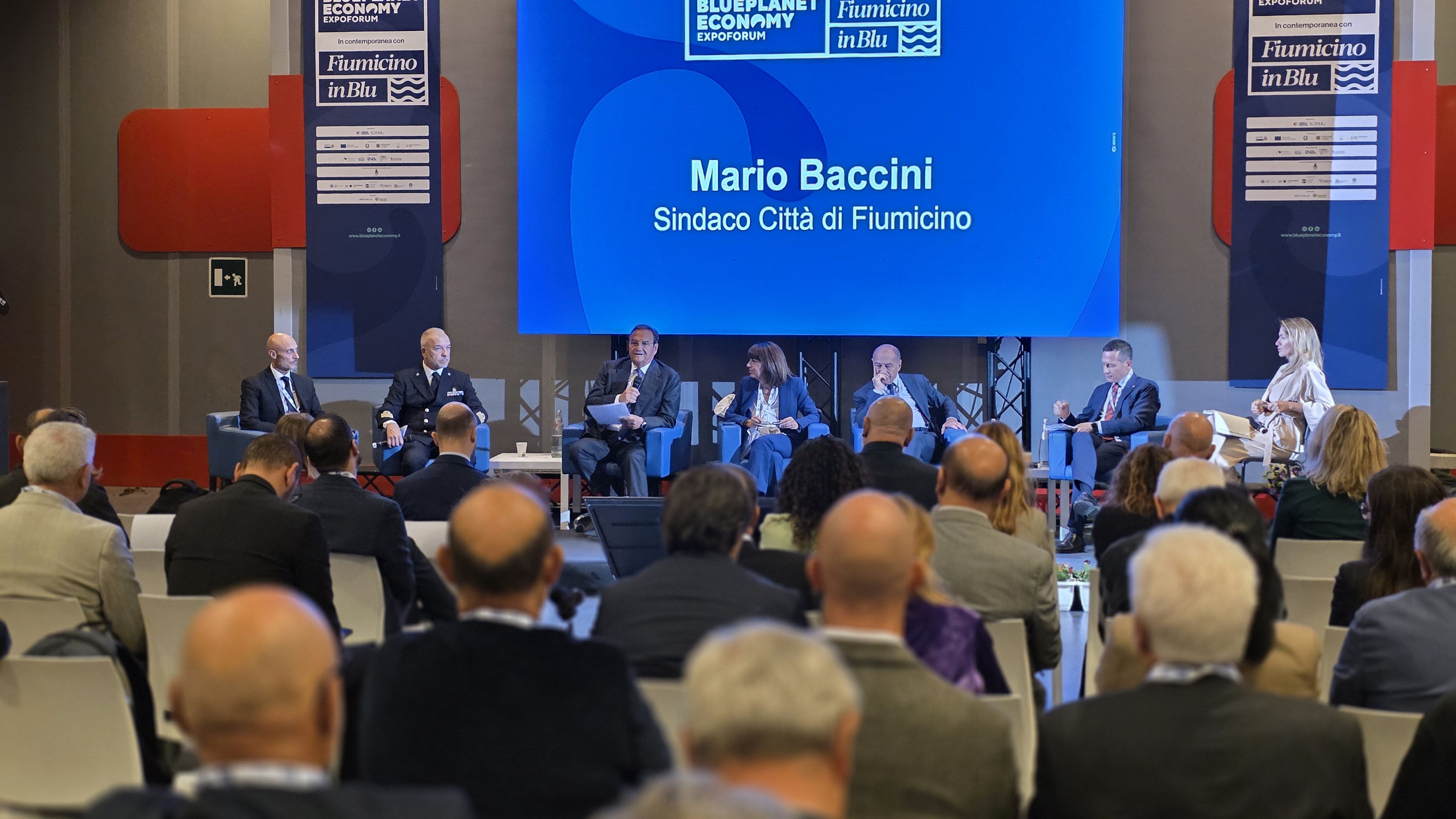Mario Baccini al Blue Planet Economy Expoforum 2026, dedicato all’economia del mare.