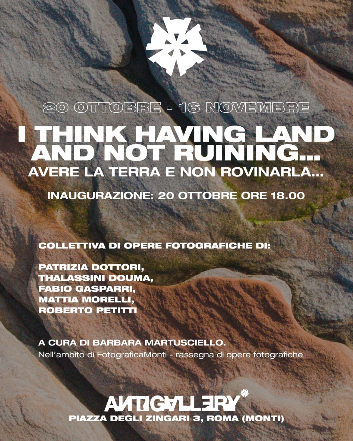 Roma, ‘Avere la terra e non rovinarla’: l’Antigallery ‘fotografa’ la natura Roma, ‘Avere la terra e non rovinarla’: l’Antigallery ‘fotografa’ la natura