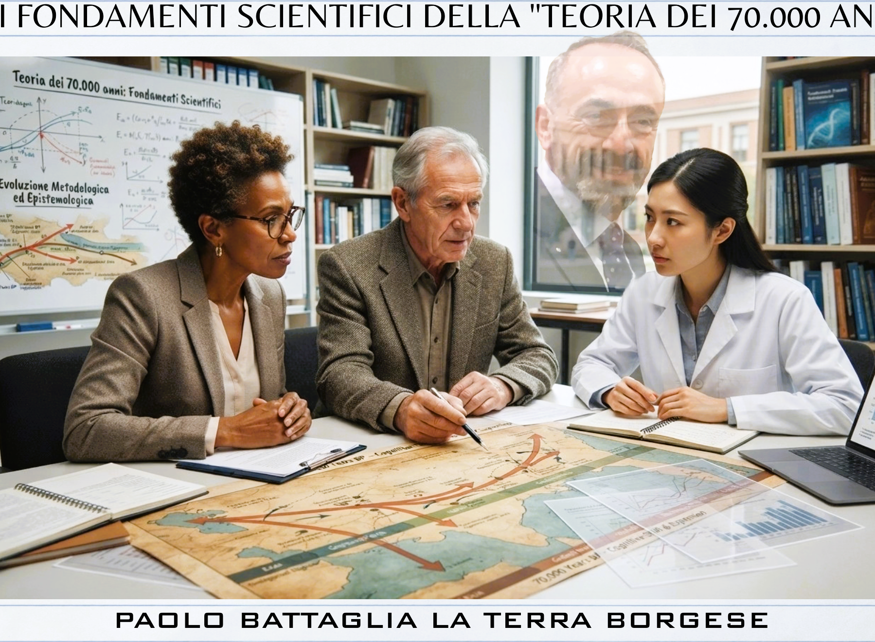 ARTE |QUALI SONO I FONDAMENTI SCIENTIFICI DELLA “TEORIA DEI 70.000 ANNI”? critico-d-arte-paolo-battaglia-la-terra-borgese