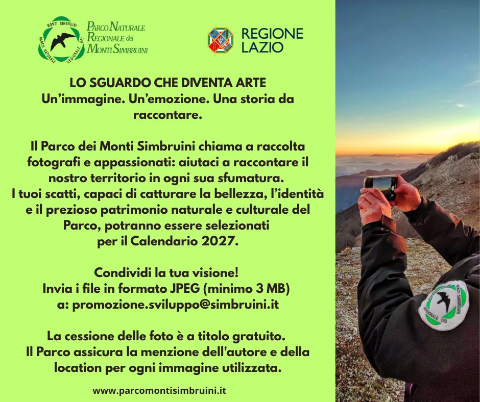 Il Parco dei Monti Simbruini in cerca d’autore