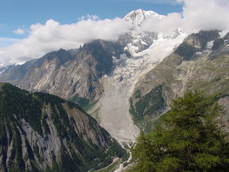 Il Monte Bianco diventa più alto: la vetta cresce di quasi due metri