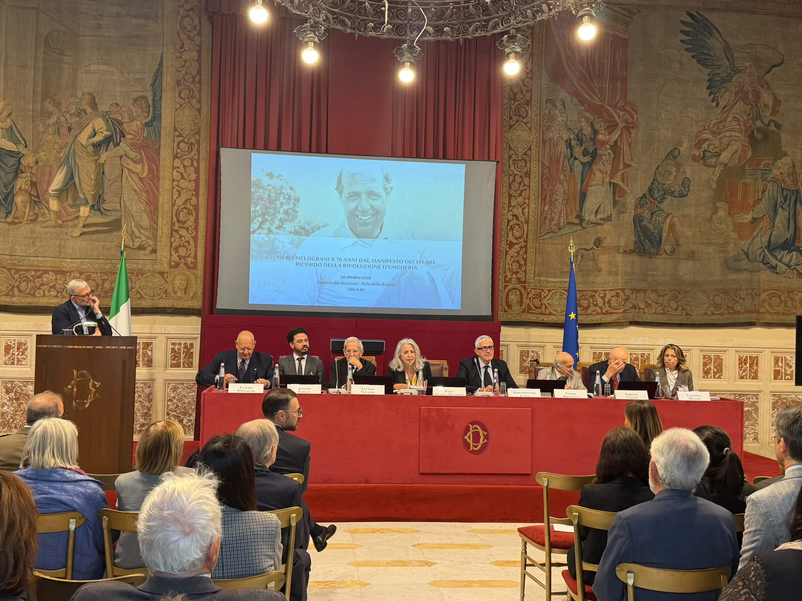 PIERO MELOGRANI, ALLA CAMERA IL RICORDO A SETTANT’ANNI DAL MANIFESTO DEI 101 E DALLA RIVOLUZIONE UNGHERESE PIERO MELOGRANI, ALLA CAMERA IL RICORDO A SETTANT’ANNI DAL MANIFESTO DEI 101 E DALLA RIVOLUZIONE UNGHERESE