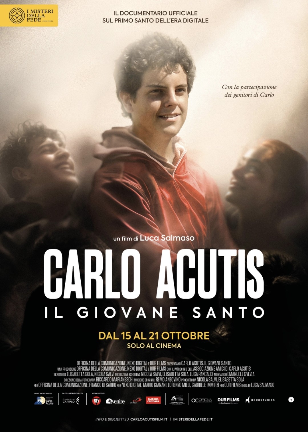 Al cinema “Carlo Acutis. Il Giovane Santo”