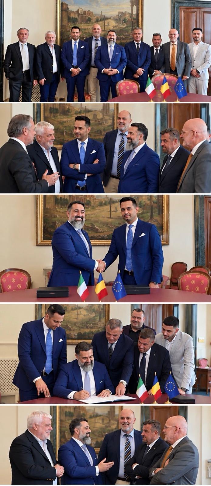 DELEGAZIONE ECONOMICA ROMENA A ROMA: NUOVE PROSPETTIVE DI COOPERAZIONE TRA ITALIA E ROMANIA 1 DELEGAZIONE ECONOMICA ROMENA A ROMA: NUOVE PROSPETTIVE DI COOPERAZIONE TRA ITALIA E ROMANIA