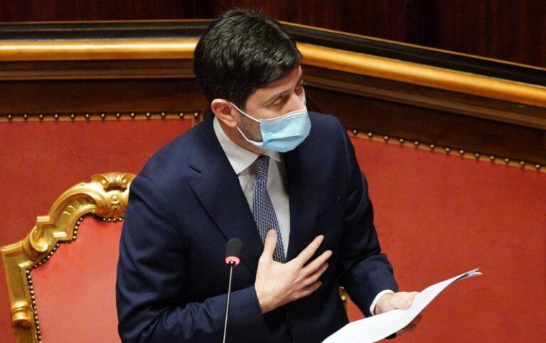 Speranza: “Dall’estate vedremo un miglioramento significativo”