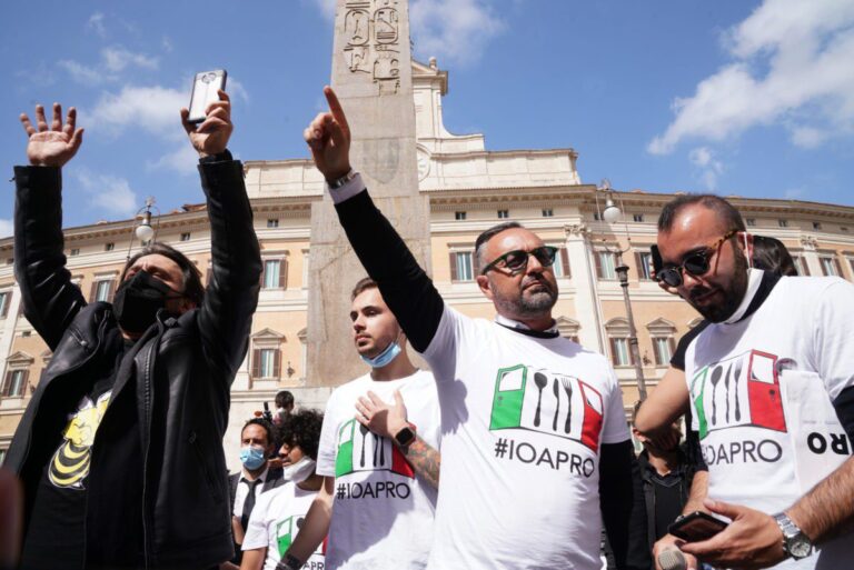 Questura Roma: “Manifestazione ‘Io Apro’ a Montecitorio del 12 aprile non autorizzata”