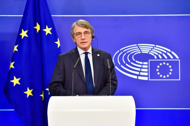 Russia, Mosca sanziona Sassoli e altri sette dirigenti Ue