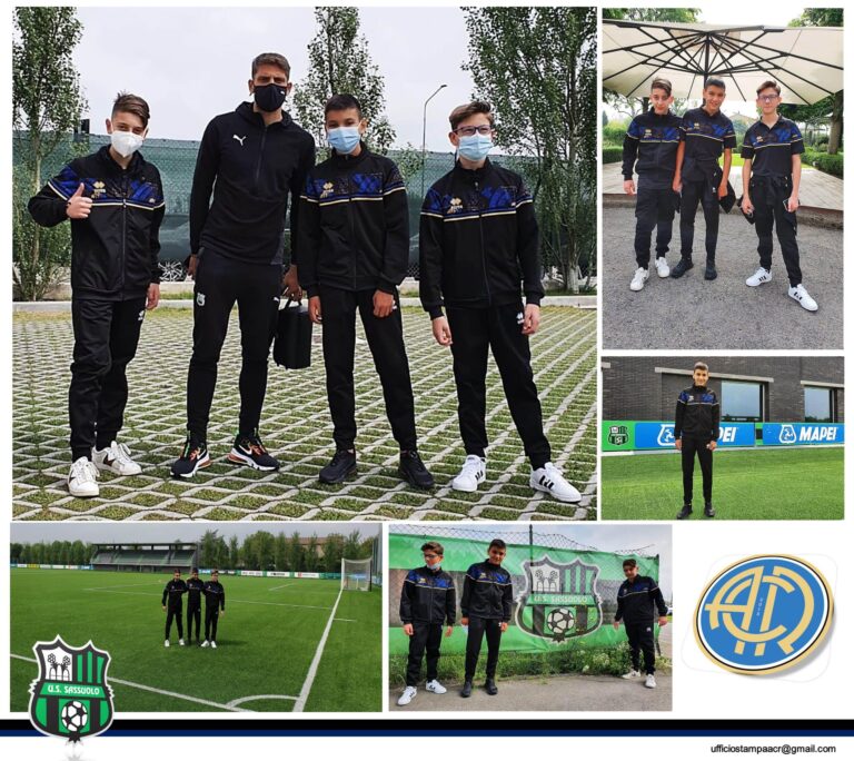 VISITA DELL’ACCADEMIA CALCIO ROMA AL SASSUOLO CALCIO