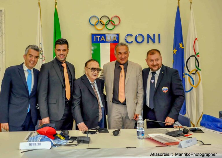 Arbitri Sport Italiani premiati presso il salone d’Onore del CONI
