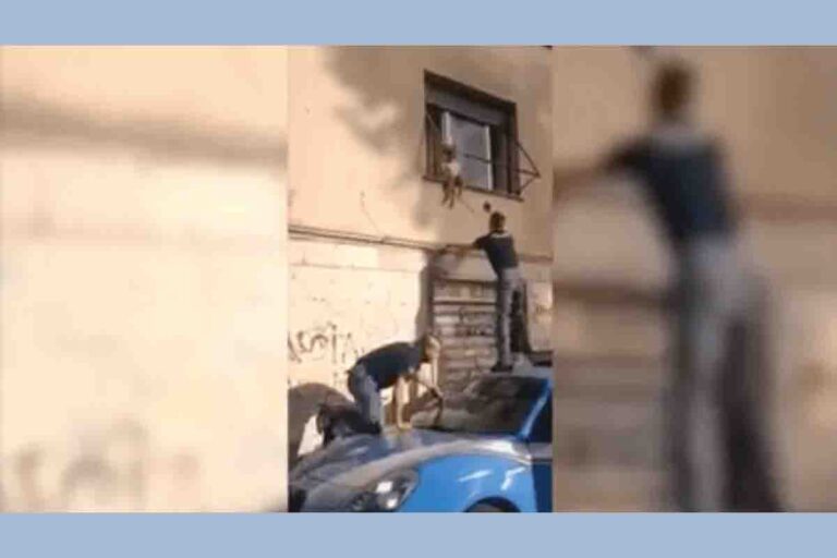 Roma, Raggi: “Agenti salvano bimba che rischiava di cadere dal davanzale”