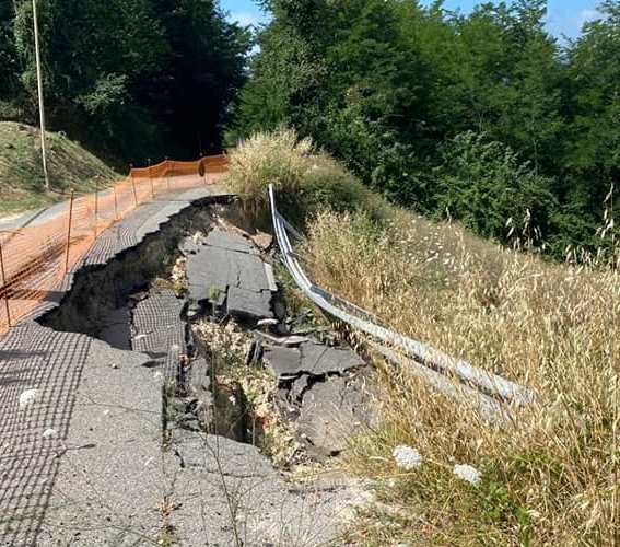 Sollecitato l’intervento della Provincia, per la frana tra Torrice ed Arnara