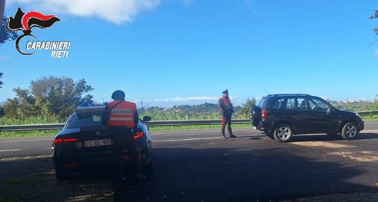CONTROLLI STRAORDINARI DEL TERRITORIO DA PARTE DEI CARABINIERI DI POGGIO MIRTETO: QUATTRO PERSONE DEFERITE IN STATO DI LIBERTÀ