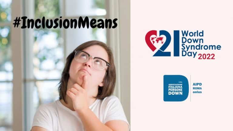 Azione alla Giornata Mondiale della Sindrome di Down Azione alla Giornata Mondiale della Sindrome di Down