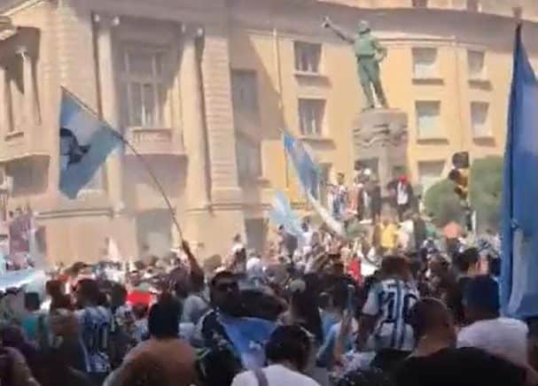 Argentina campione del mondo, è festa in tutto il Paese Argentina campione del mondo, è festa in tutto il Paese