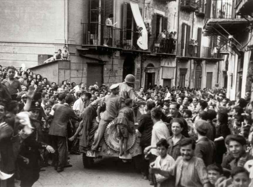 Foto 3 - Monreale, luglio1943 arrivo delle truppe americane