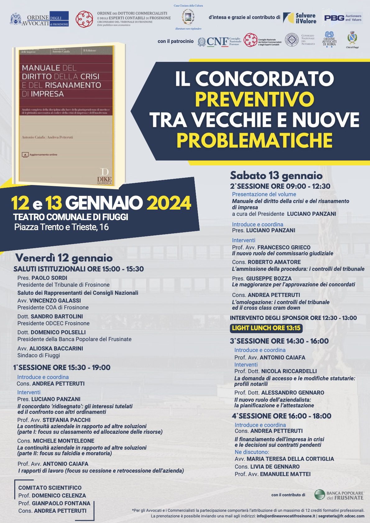 IL CONCORDATO PREVENTIVO FRA VECCHIE E NUOVE PROBLEMATICHE
