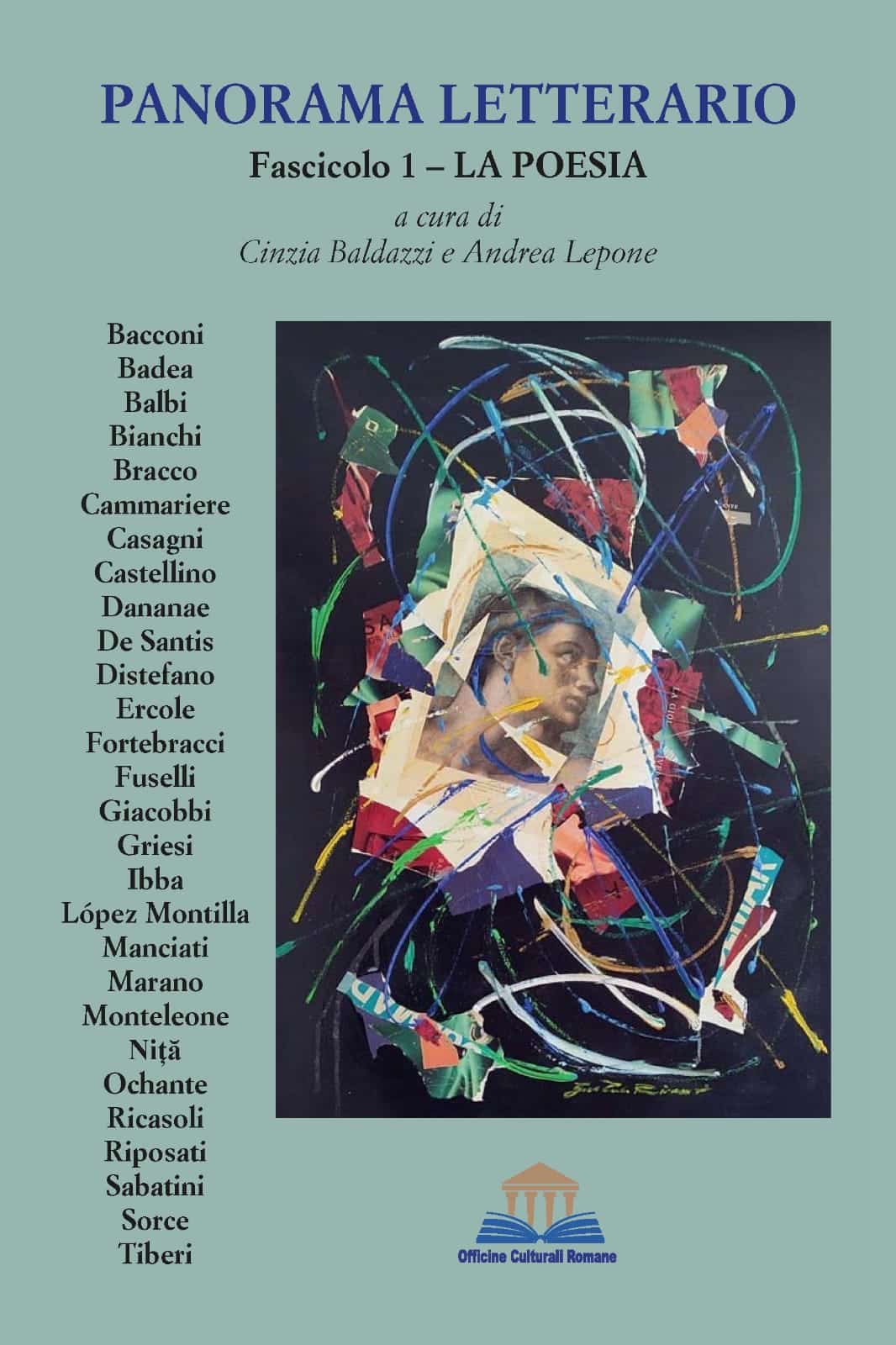 Panorama Letterario in copertina opera di Gian Carlo Riccardi