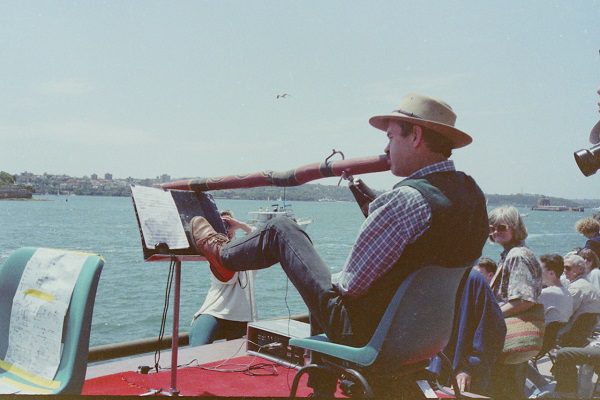 ALVIN CURRAN Sydney, 1991, credit photo Nigel Helyer (1)
