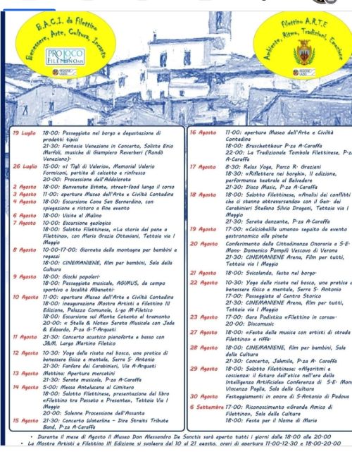 estate filettino