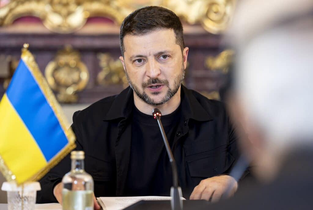 IL PRESIDENTE SERGIO MATTARELLA INCONTRA IL PRESIDENTE DUCRAINA VOLODYMYR ZELENSKY