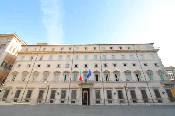 Chigi prime minister residence house Rome Italy