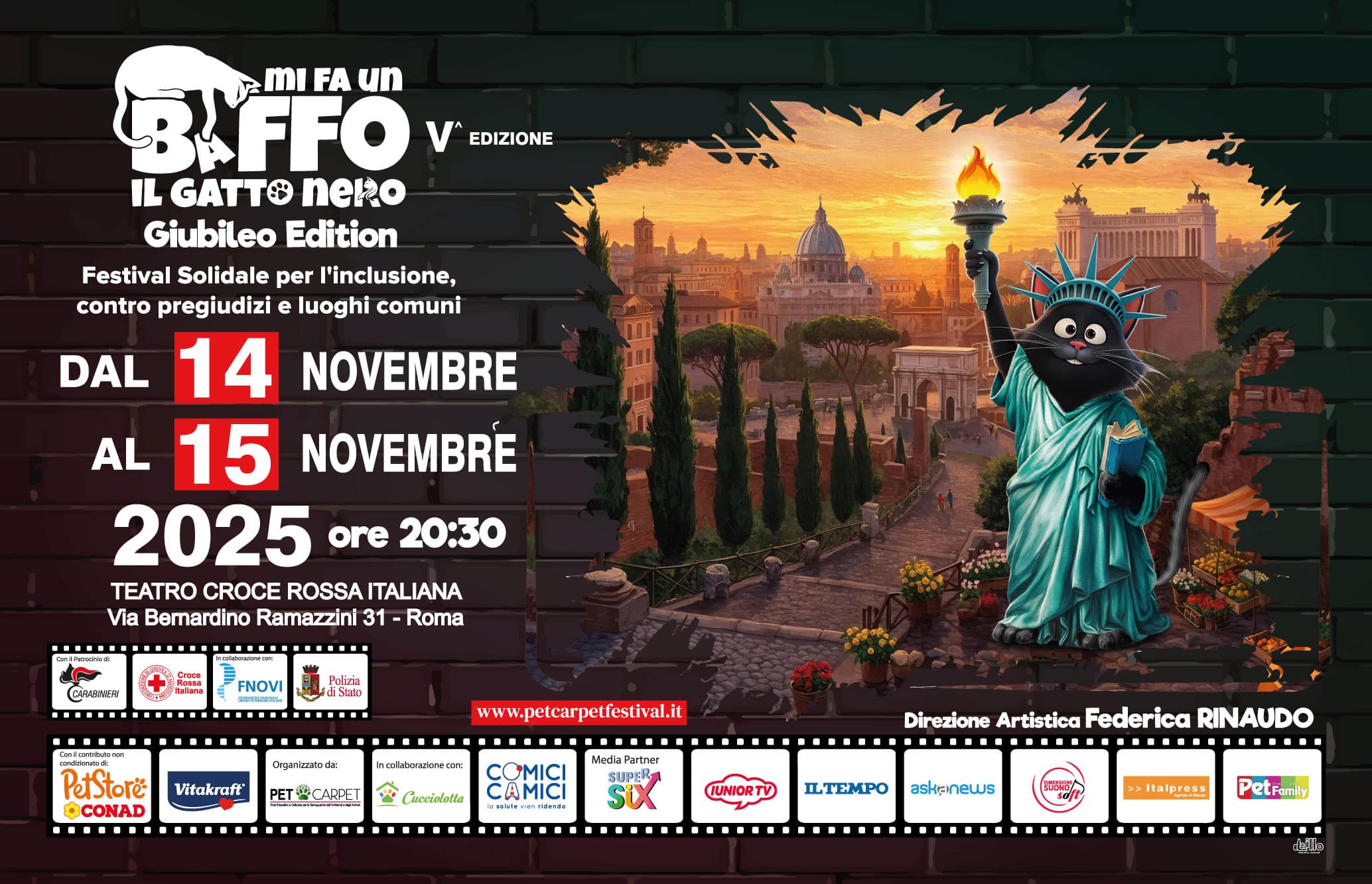 Al via “Mi fa un Baffo il Gatto Nero”, il Festival che riscrive il concetto di inclusione. Al via “Mi fa un Baffo il Gatto Nero”, il Festival che riscrive il concetto di inclusione.