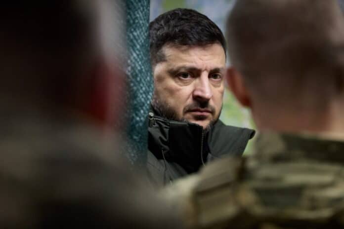VIAGGIO DI LAVORO DEL PRESIDENTE DELL'UCRAINA ZELENSKY NELLA REGIONE DI KHARKIV