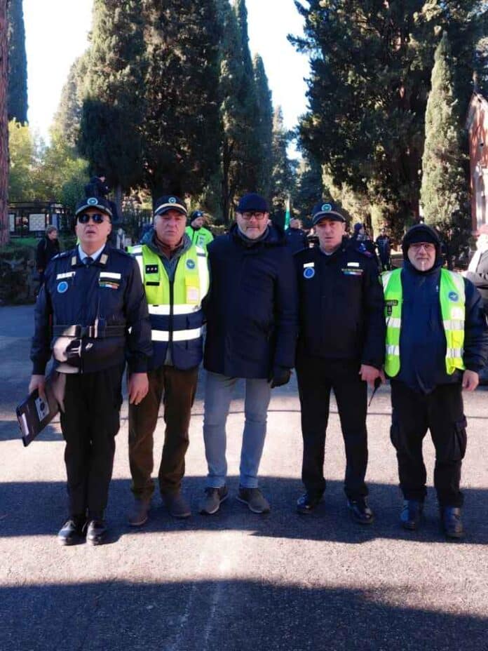 La pattuglia del Nucleo Ispettori Forestali