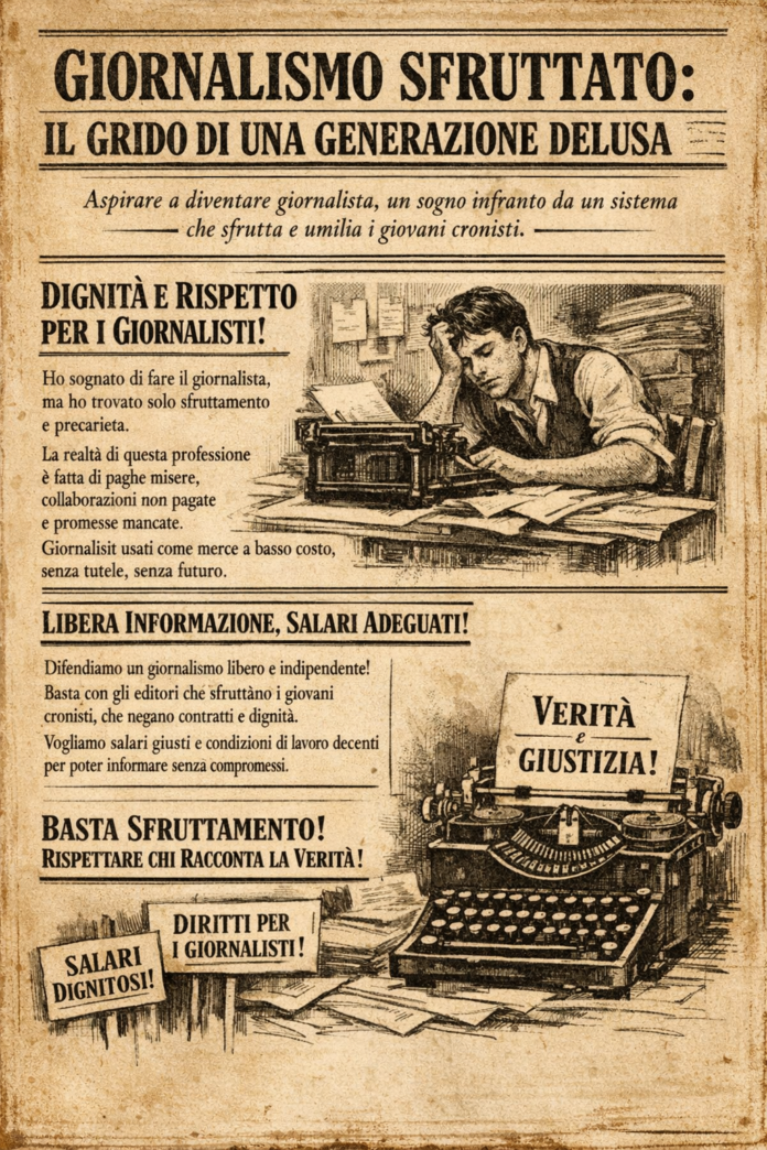 scipero giornlaisti Italia, sciopero giornalisti: salari e dignità al centro