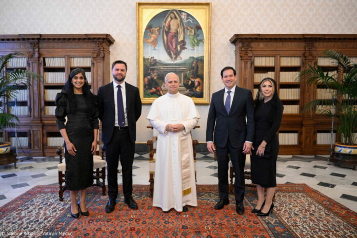 VANCE E RUBIO INCONTRANO PAPA LEONE XIV