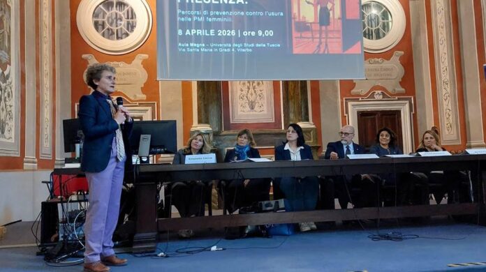 image A Viterbo focus sull’usura nelle PMI femminili: prevenzione, rete territoriale e accesso al credito al centro del convegno UNITUS