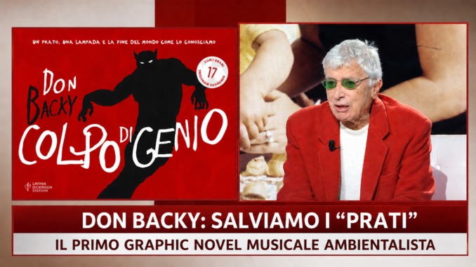 Don Backy - Colpo di Genio Il leggendario Don Backy a San Giorgio a Cremano: un “Colpo di Genio” tra letteratura, TV e ambiente