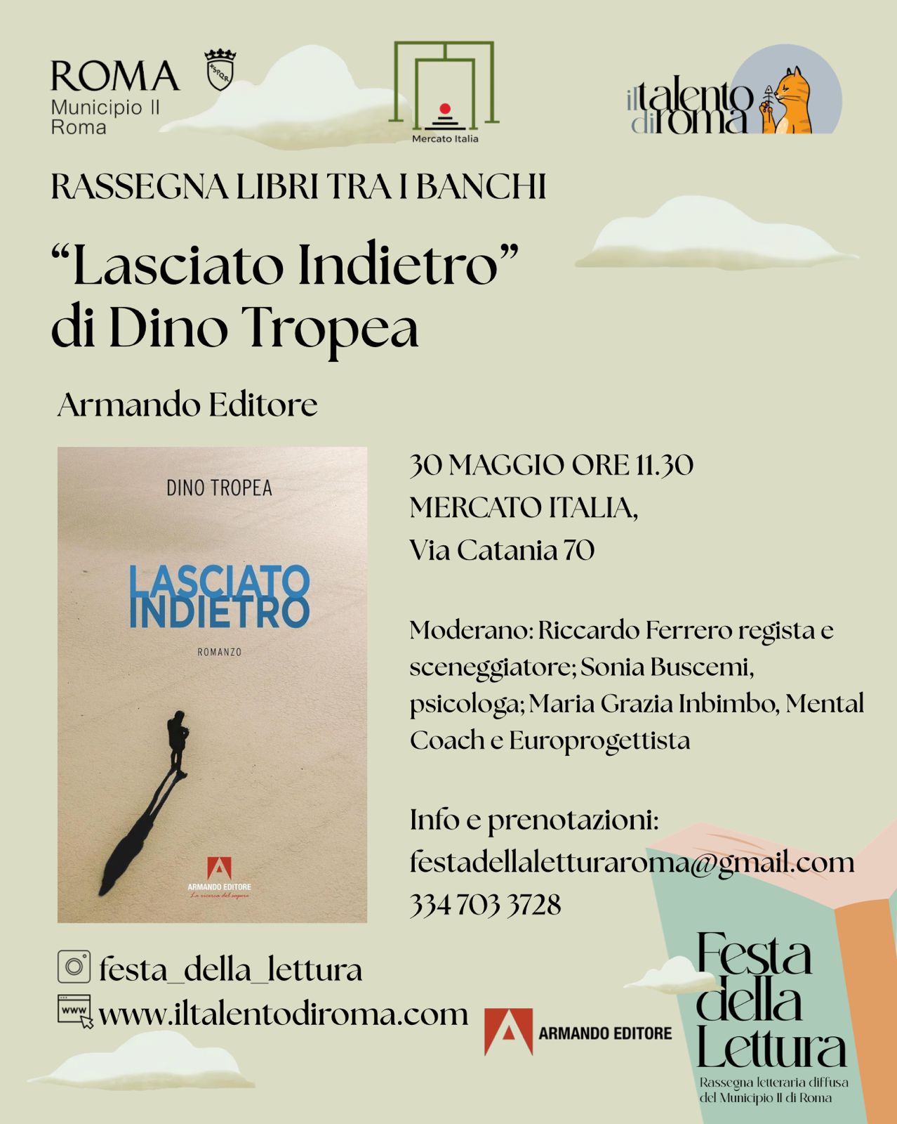 Locandina Lasciato Indietro 30 maggio Lasciato Indietro 30 maggio Mercato Italia Roma