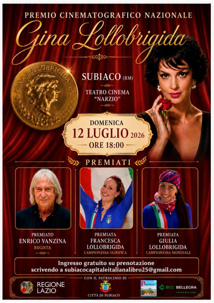 Seconda edizione del Premio Cinematografico Nazionale “Gina Lollobrigida” Seconda edizione del Premio Cinematografico Nazionale “Gina Lollobrigida”