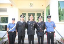 IL GENERALE DI CORPO D’ARMATA ALDO IACOBELLI IN VISITA ALLE STAZIONI DI AMATRICE, BORBONA E POGGIO SAN LORENZO