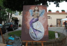 San Felice Circeo. Arte, il Lineout Festival lascia il segno nel borgo nstallazione del Lineout Art Festival nel centro storico di San Felice Circeo