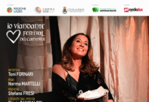 “L’Aquila2026, una grande avventura per Rieti”. Per la rassegna “IoViandante. Festival dei Cammini” il 6 agosto al Chiostro di Santa Lucia Claudia Campagnola con “Flora e li mariti sua”.
