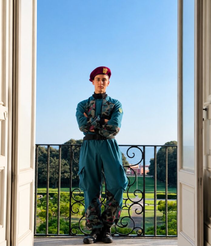 Luigi Zeno sul set Minerva Luigi Zeno tra Netflix e RAI